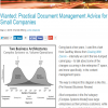 Wanted: Practical Advice for Document Management for Small Companies